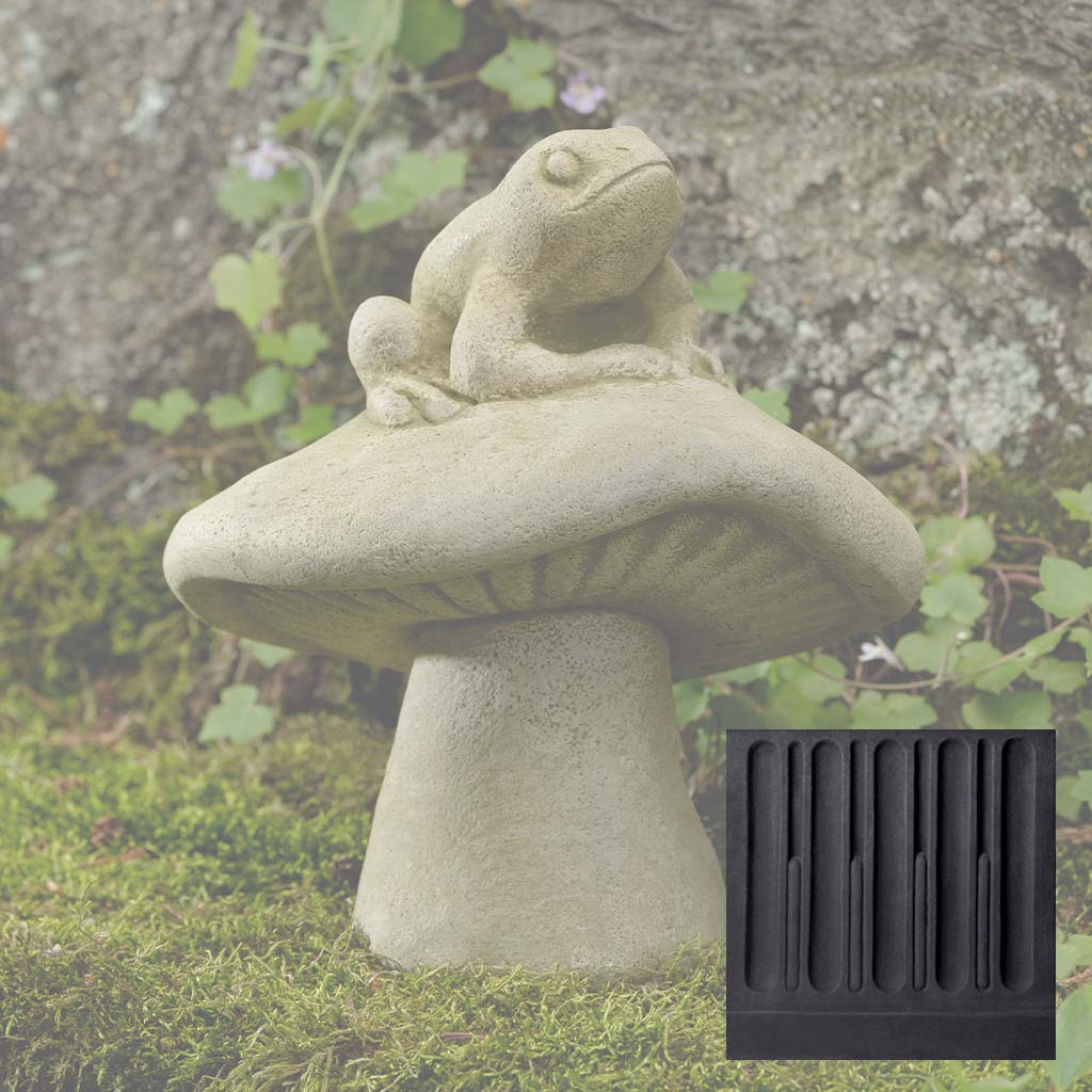 Campania Fun Guy Frog Garden Statue - A-687