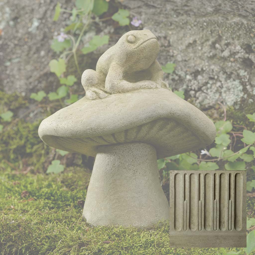 Campania Fun Guy Frog Garden Statue - A-687