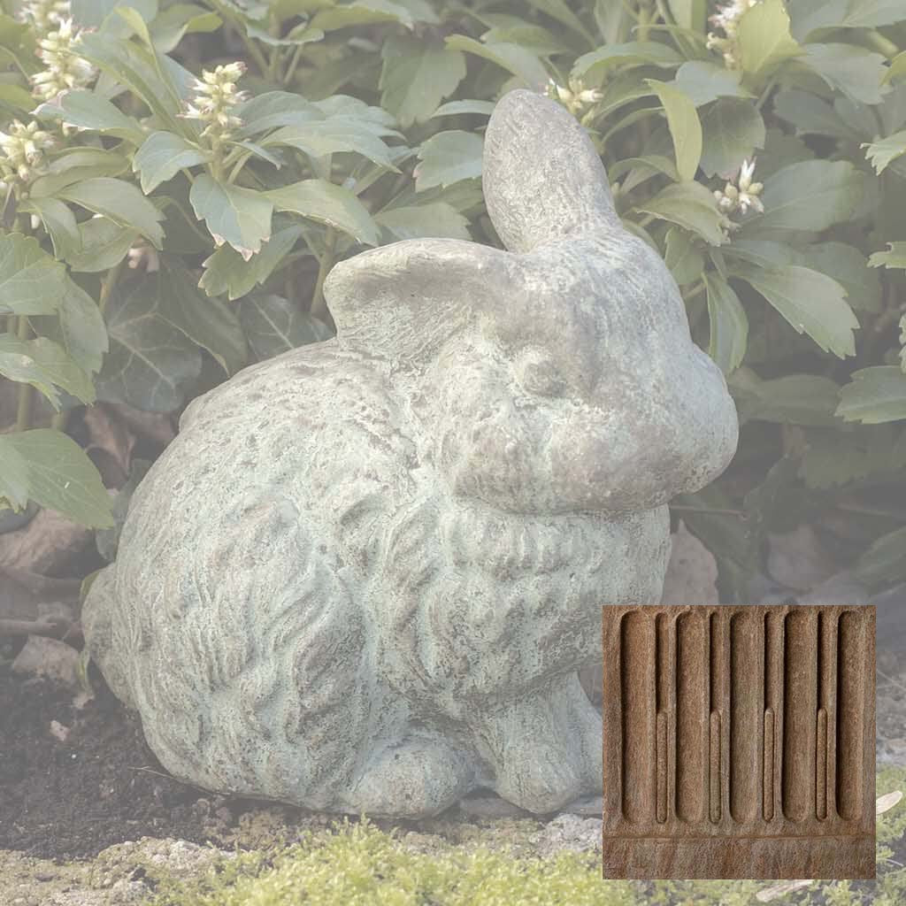 Campania Rabbit With 1 Ear Up Garden Statue - A-030
