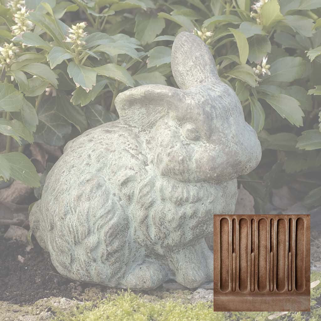 Campania Rabbit With 1 Ear Up Garden Statue - A-030