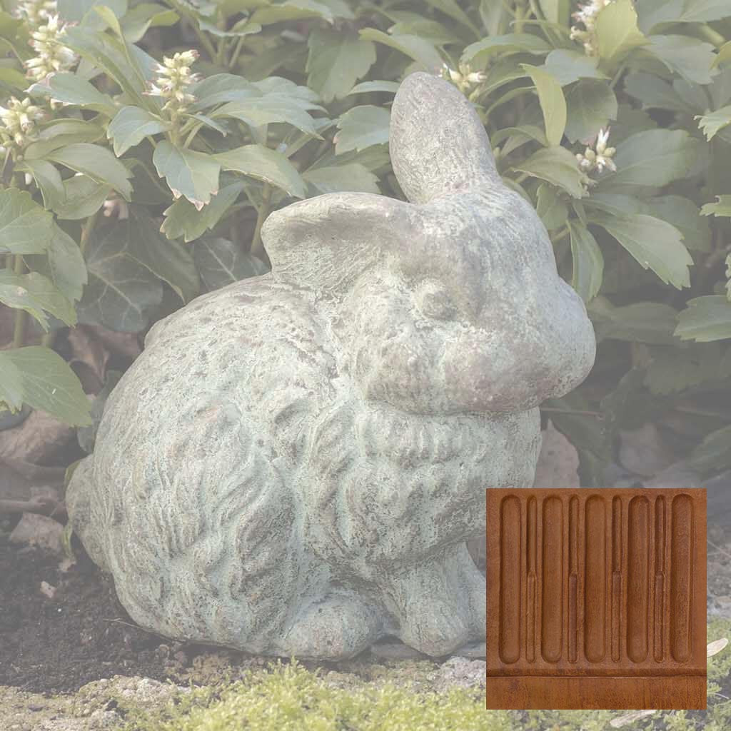 Campania Rabbit With 1 Ear Up Garden Statue - A-030
