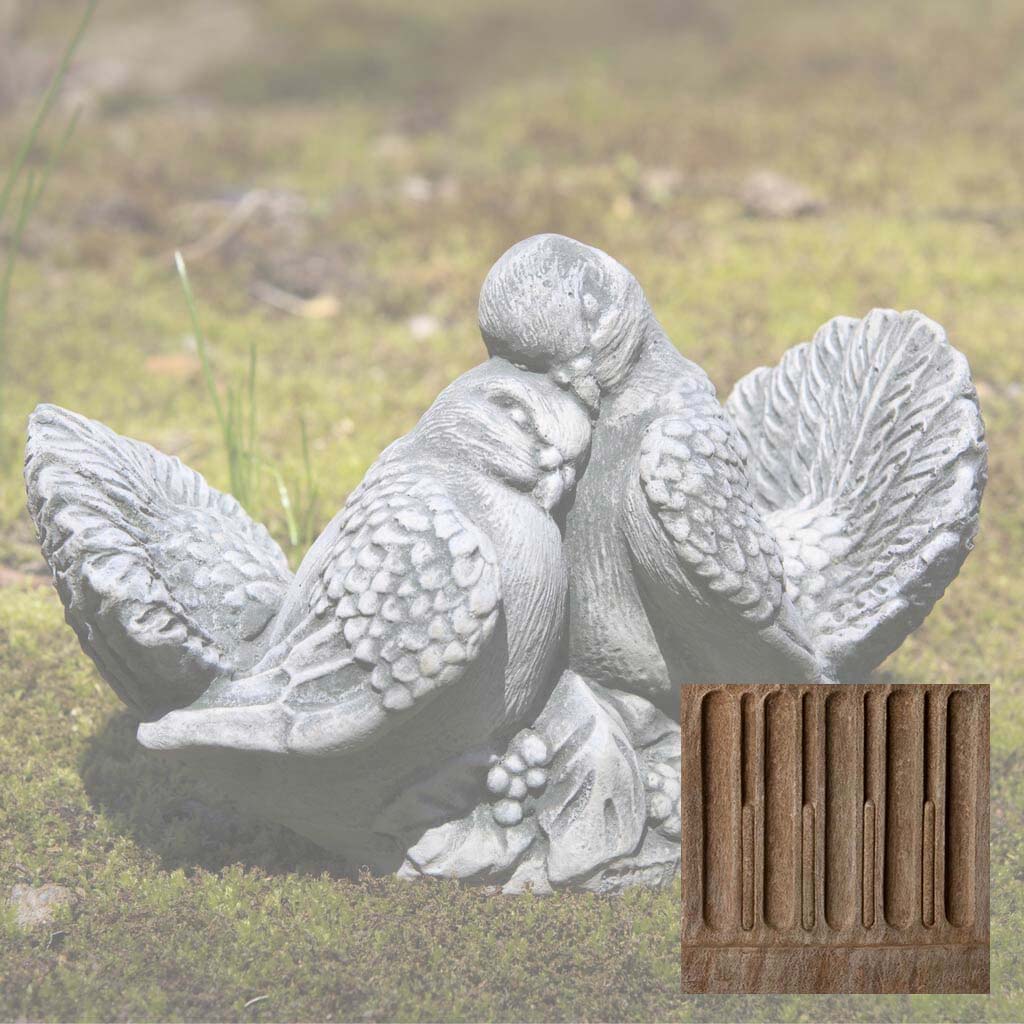 Campania Dove Pair, Small Garden Statue - A-036