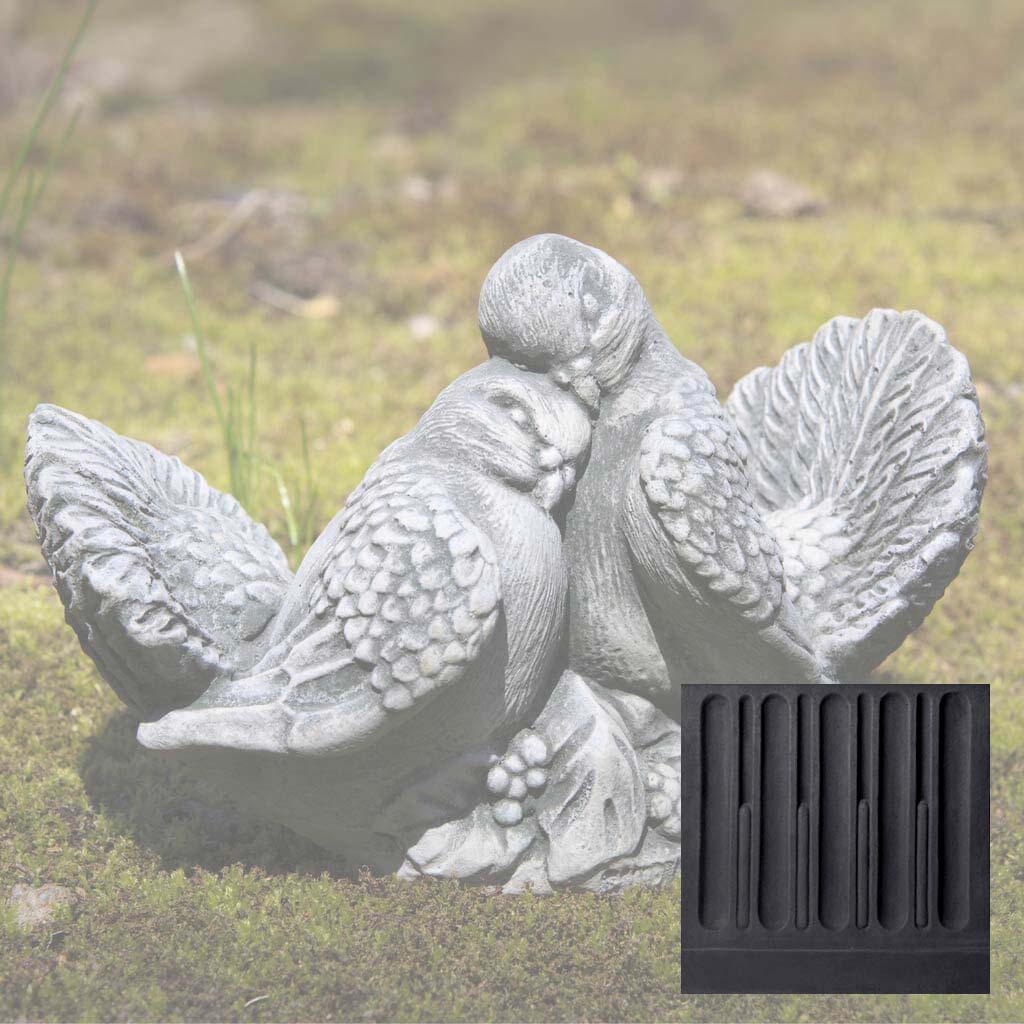 Campania Dove Pair, Small Garden Statue - A-036
