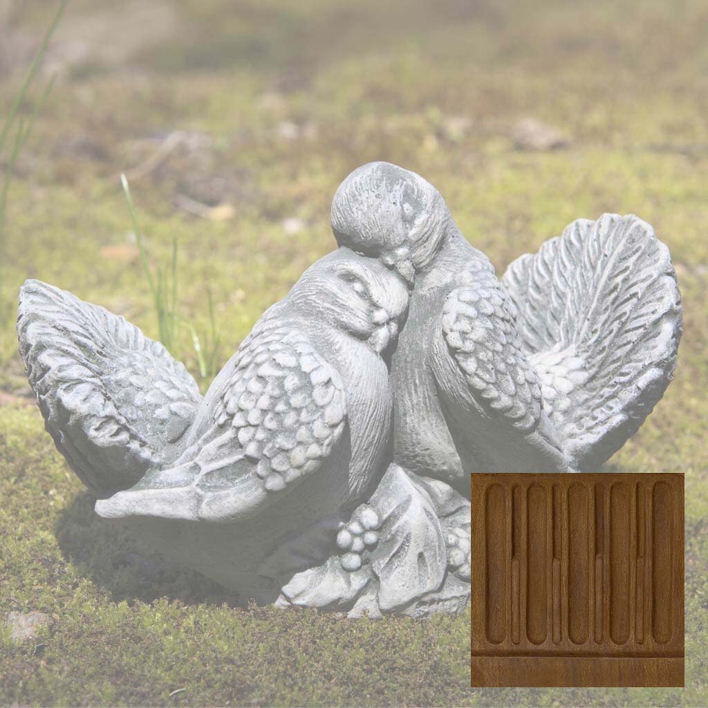 Campania Dove Pair, Small Garden Statue - A-036