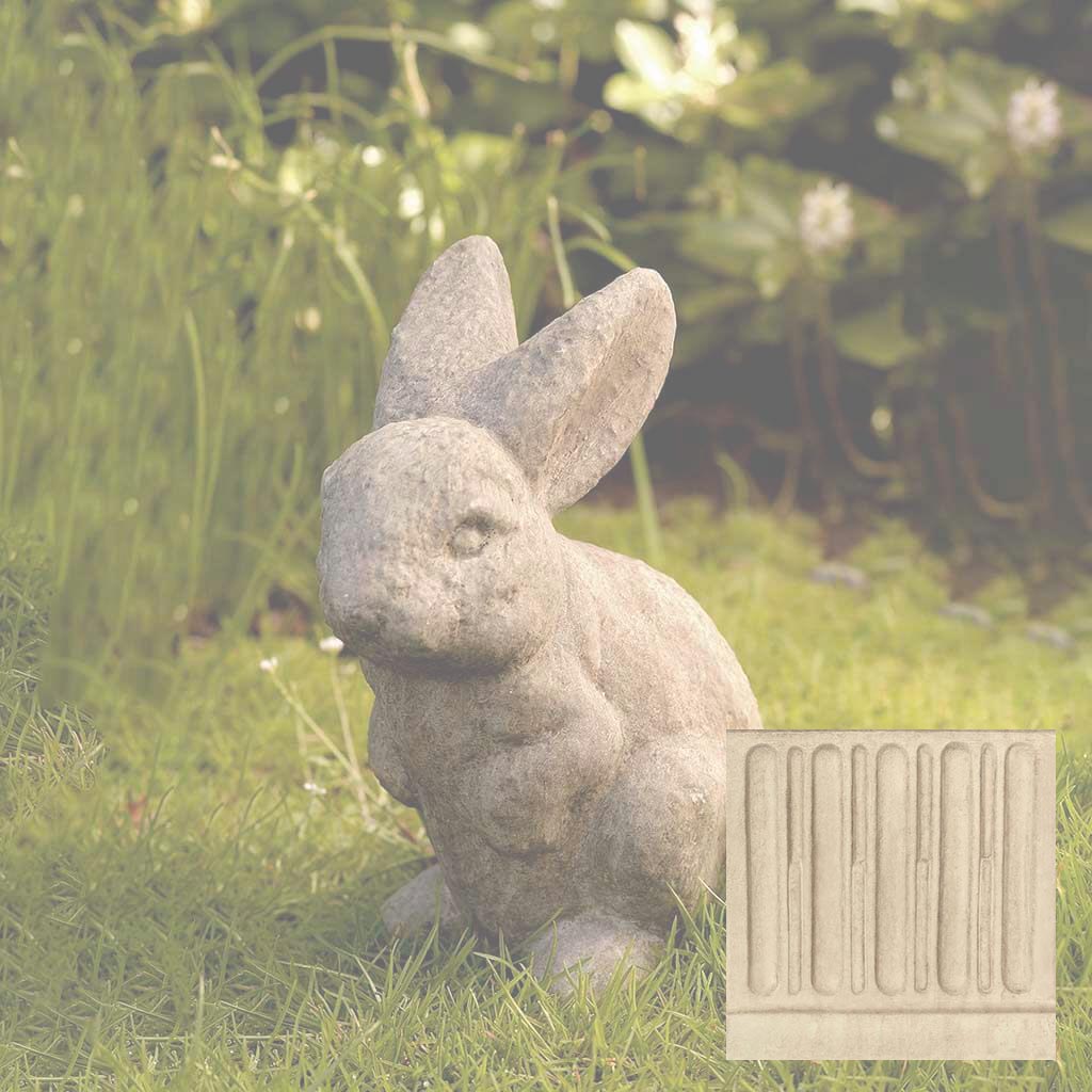 Campania Rabbit - Ears Up Garden Statue - A-073