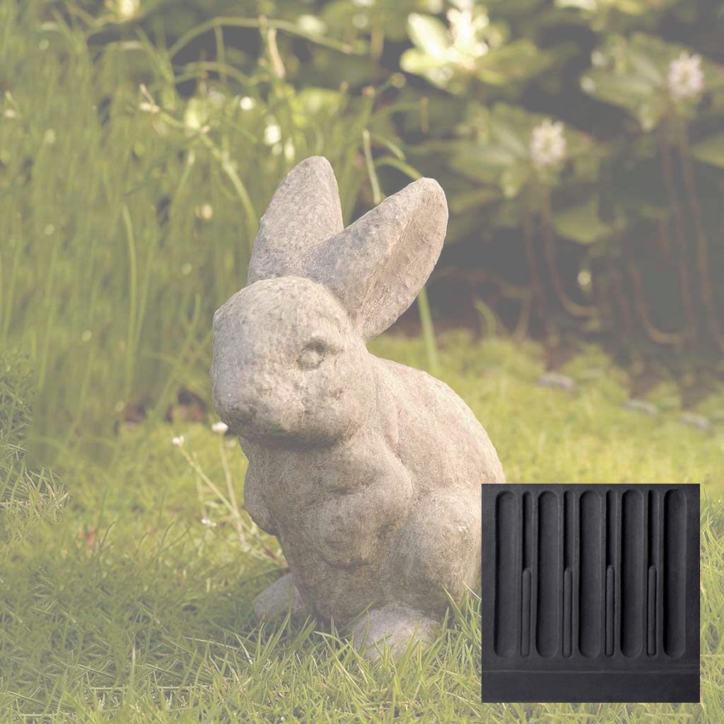 Campania Rabbit - Ears Up Garden Statue - A-073
