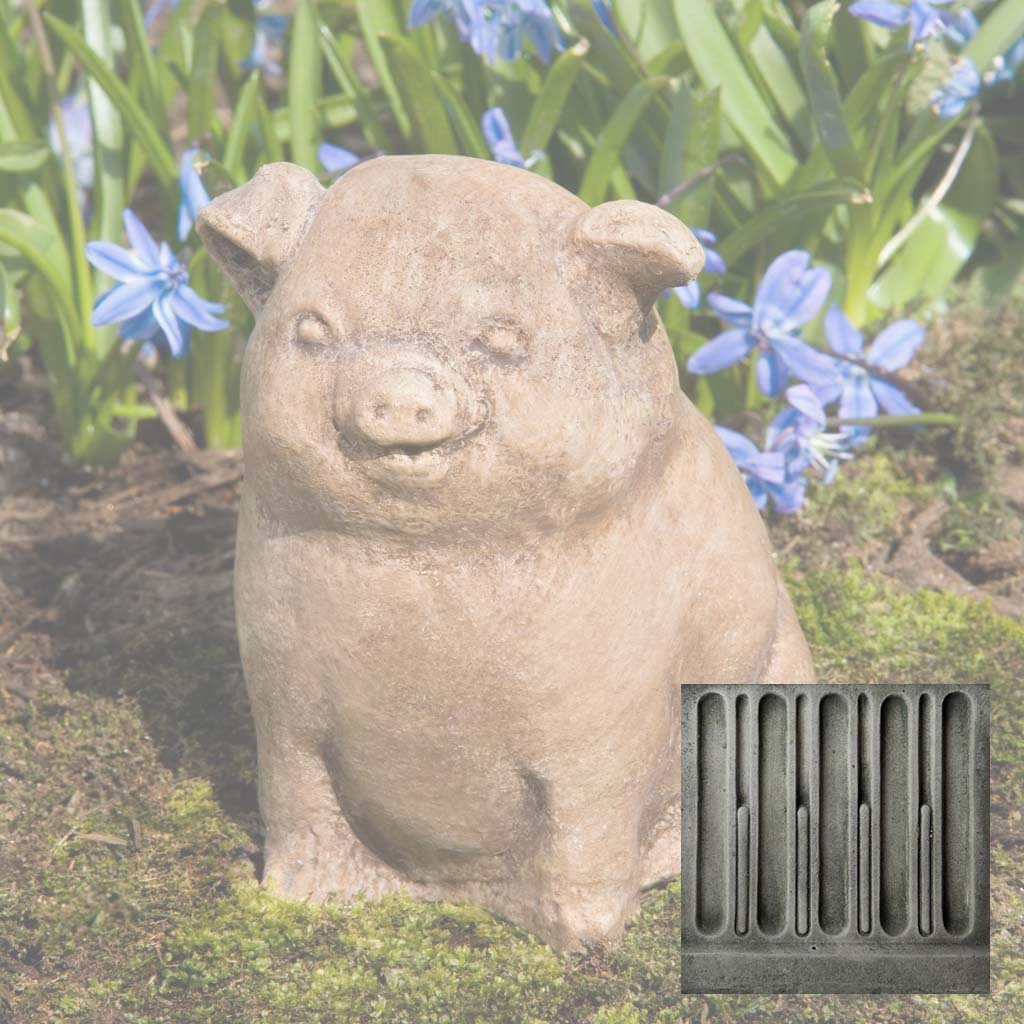 Campania Piglet Garden Statue - A-099