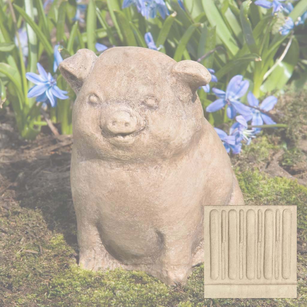 Campania Piglet Garden Statue - A-099