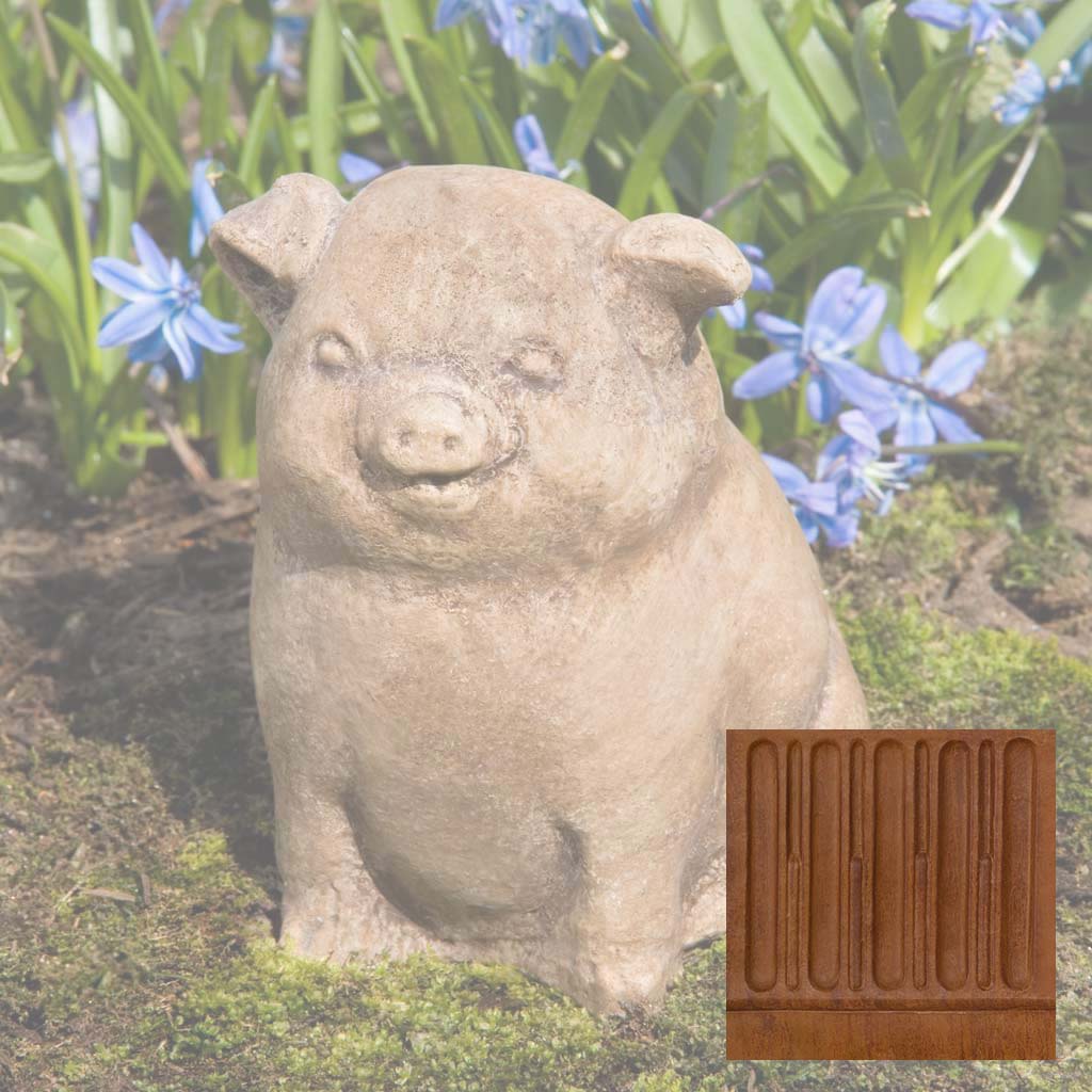 Campania Piglet Garden Statue - A-099