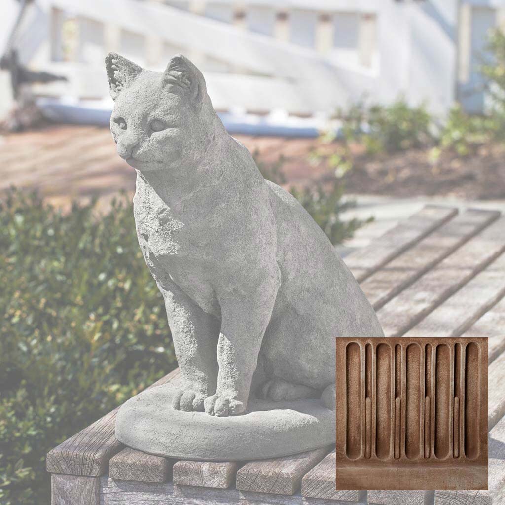 Campania Garden Cat Garden Statue - A-228