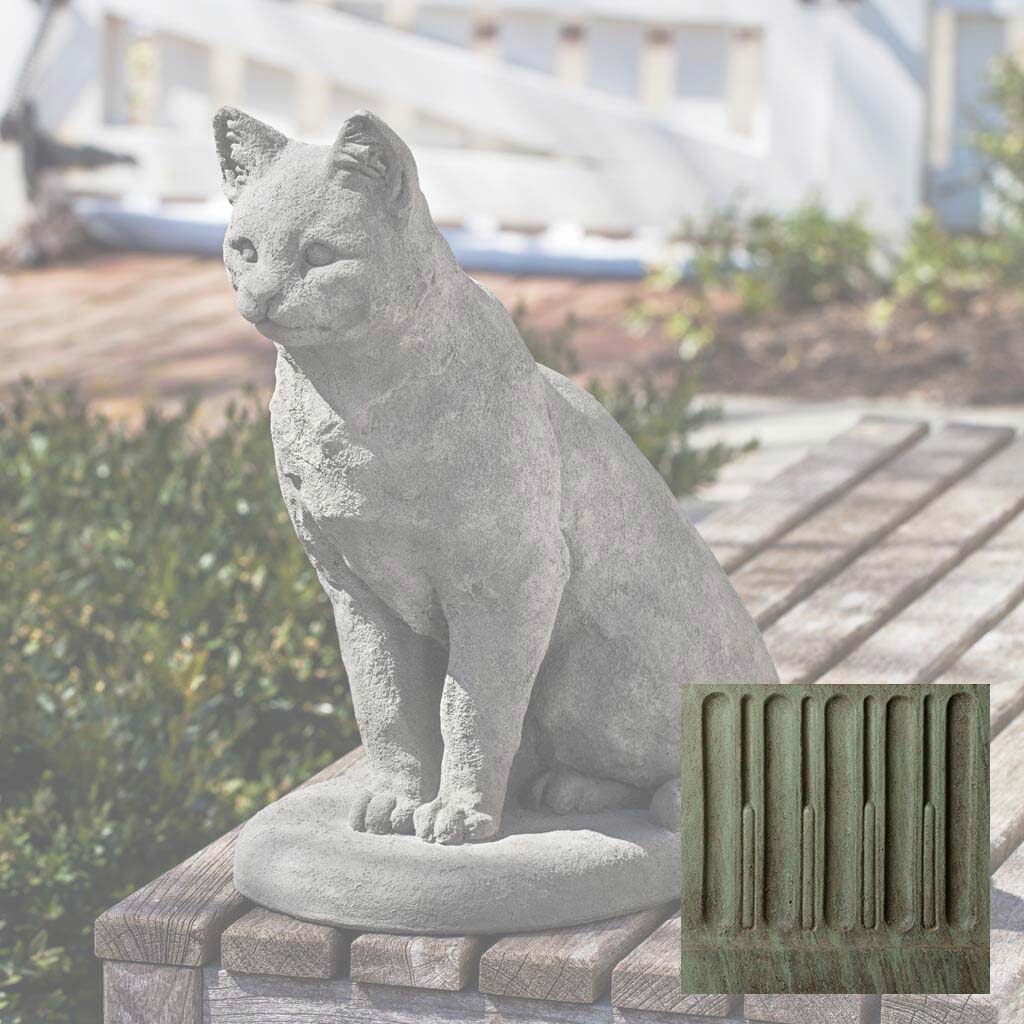 Campania Garden Cat Garden Statue - A-228