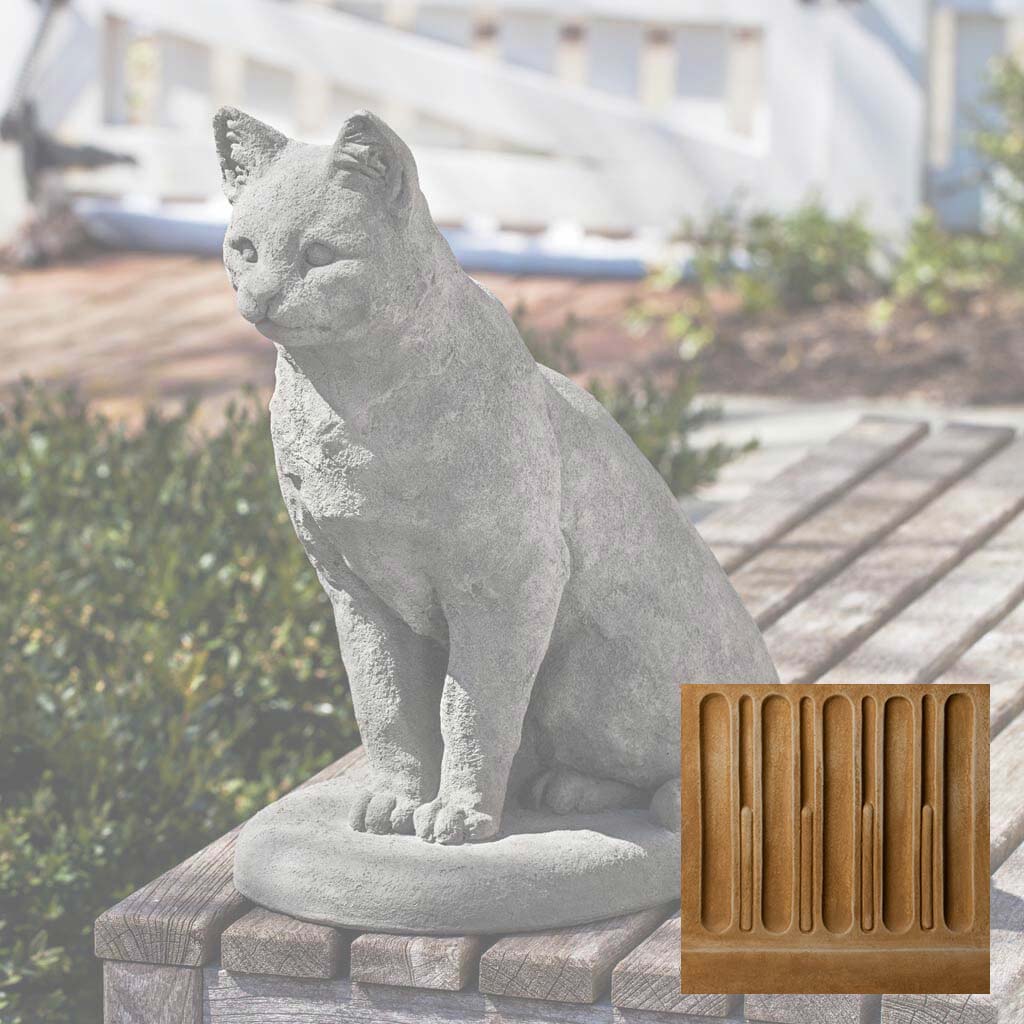 Campania Garden Cat Garden Statue - A-228