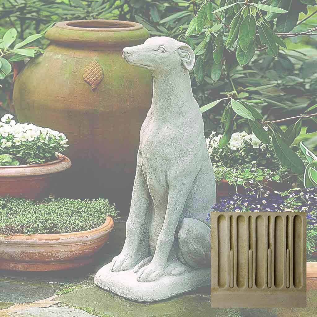Campania Greyhound Garden Statue - A-240