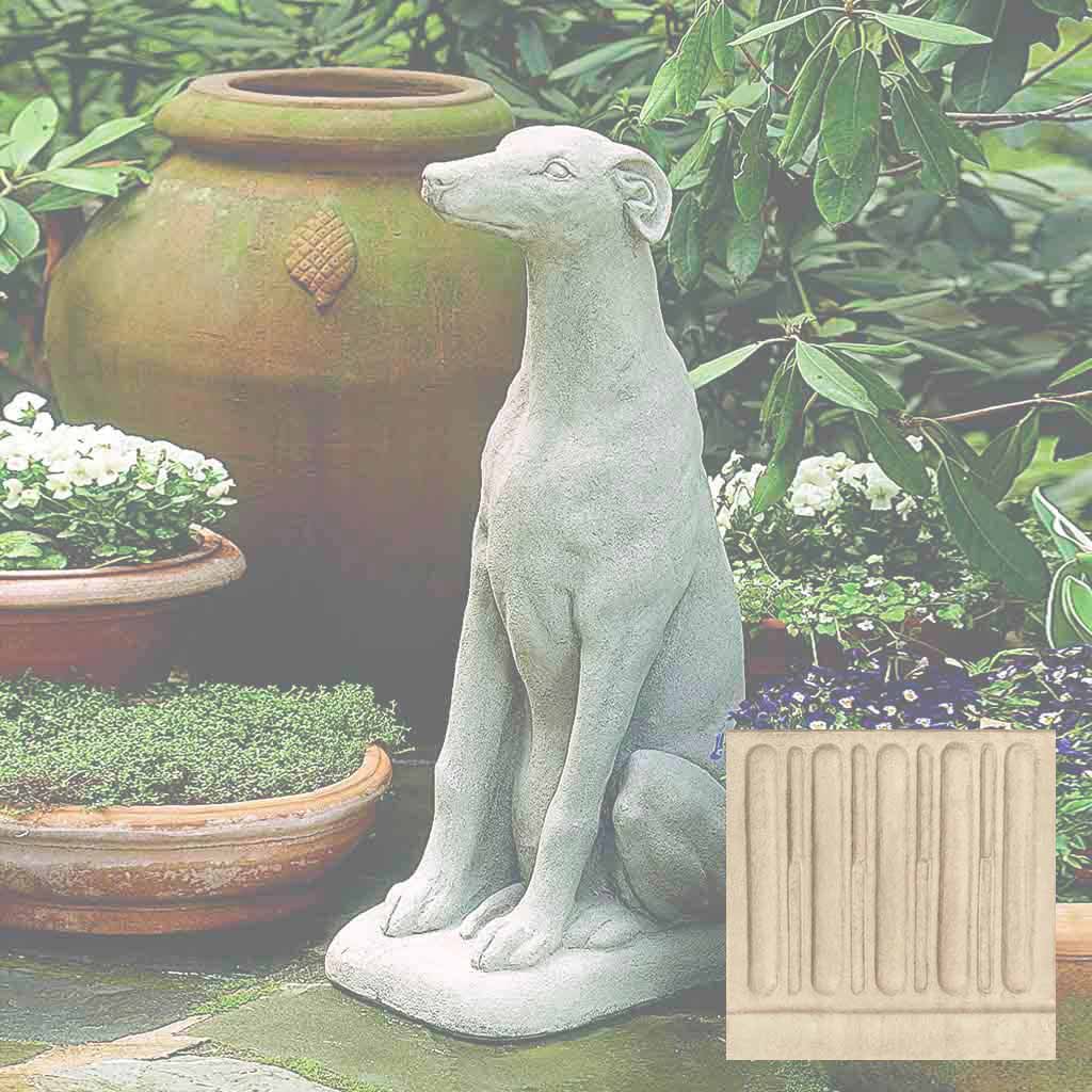 Campania Greyhound Garden Statue - A-240