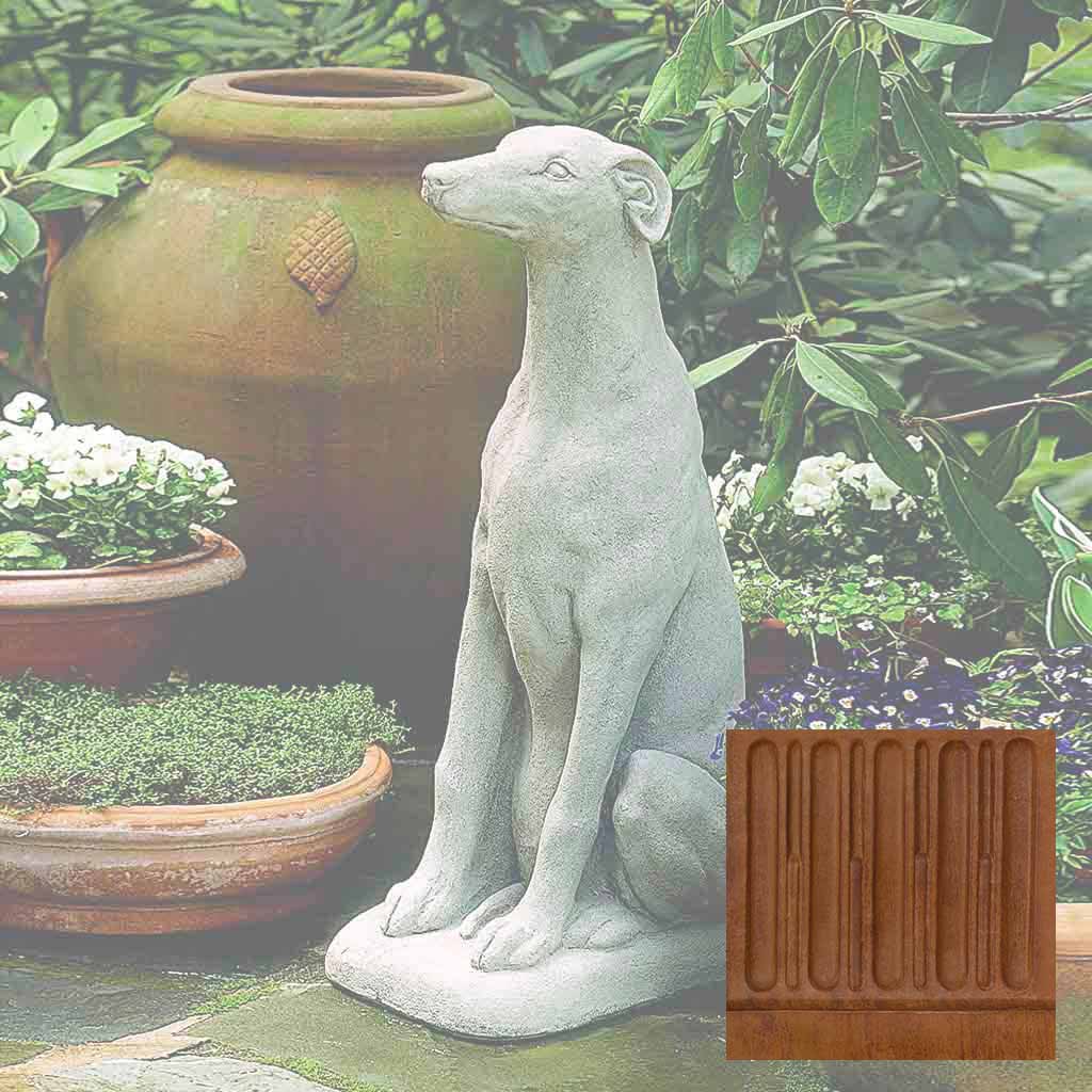 Campania Greyhound Garden Statue - A-240