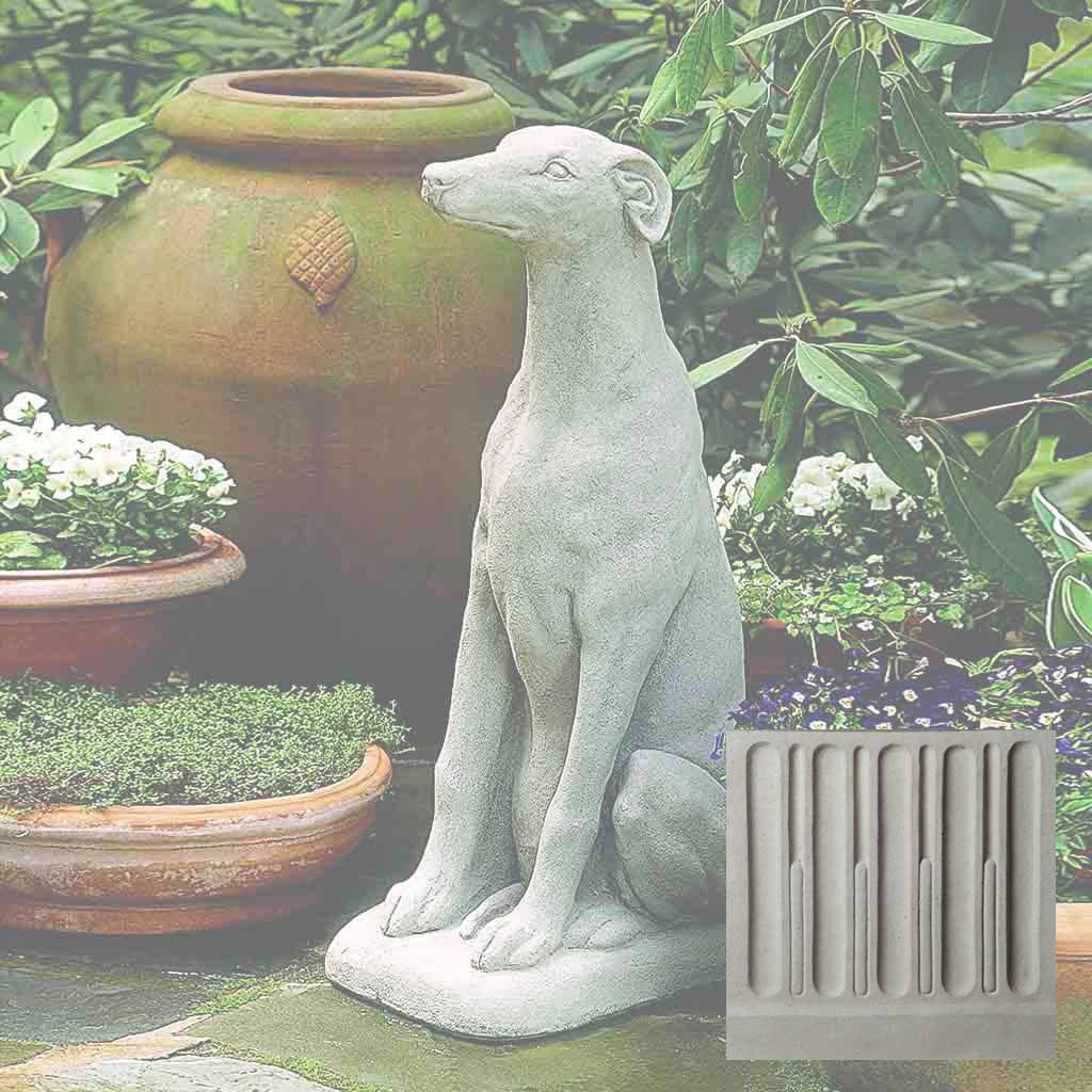 Campania Greyhound Garden Statue - A-240