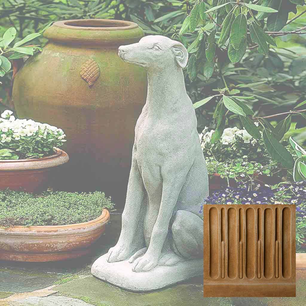 Campania Greyhound Garden Statue - A-240