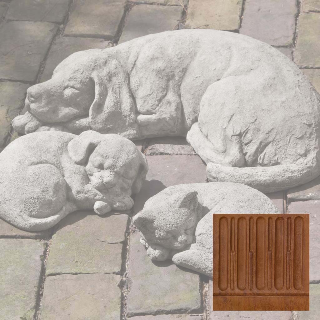 Campania Reclining Dog Garden Statue - A-254
