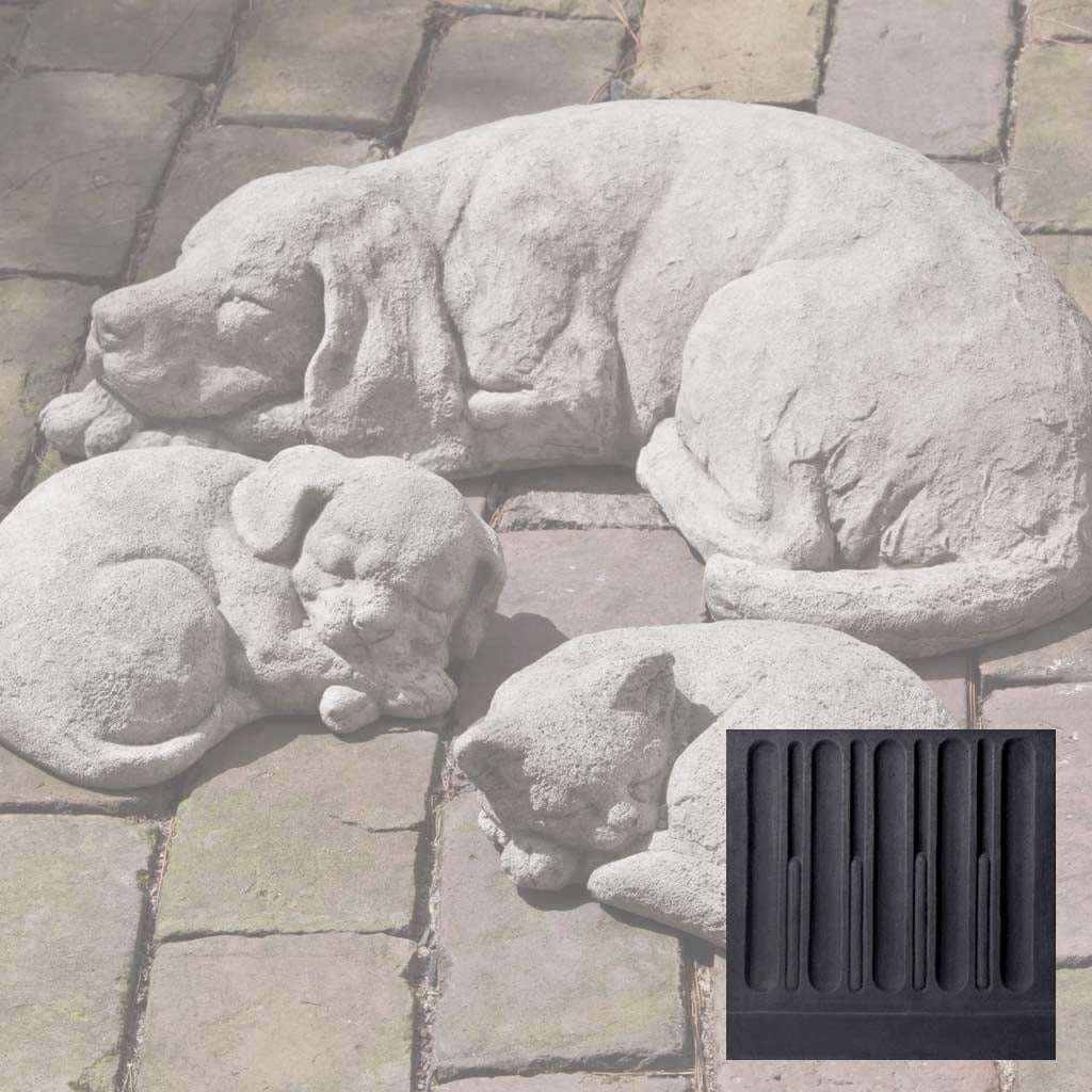 Campania Reclining Dog Garden Statue - A-254