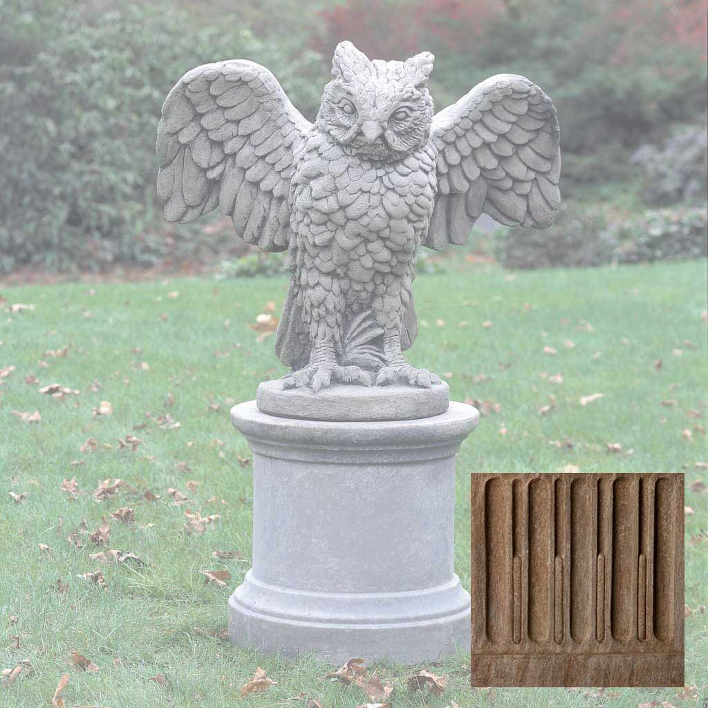 Campania Soaring Owl Garden Statue - A-267