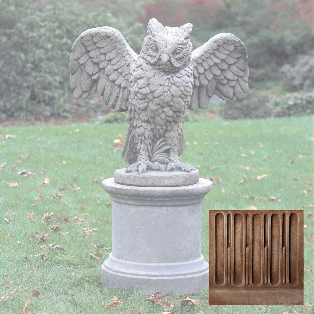 Campania Soaring Owl Garden Statue - A-267