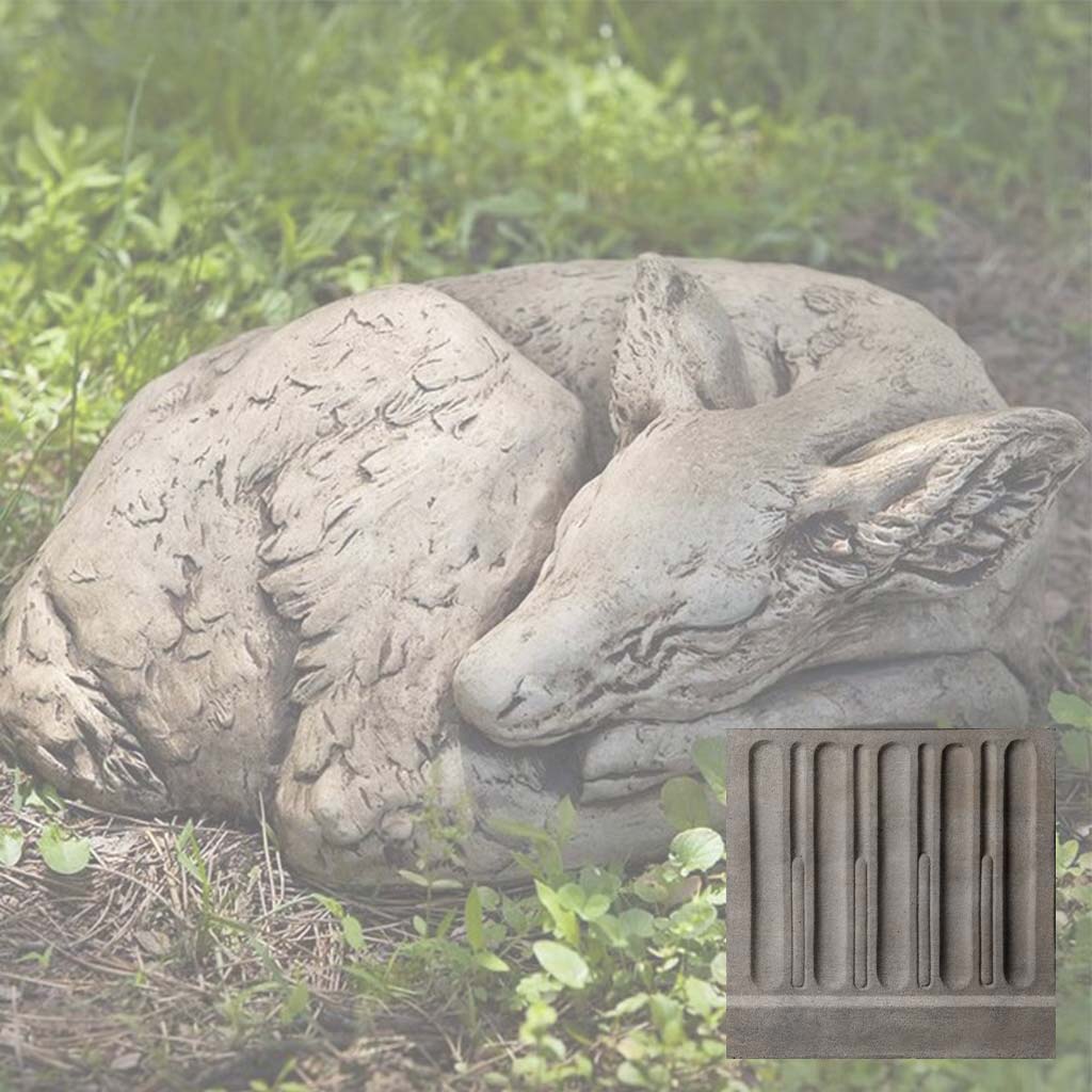 Campania Sleeping Fawn Garden Statue - A-273