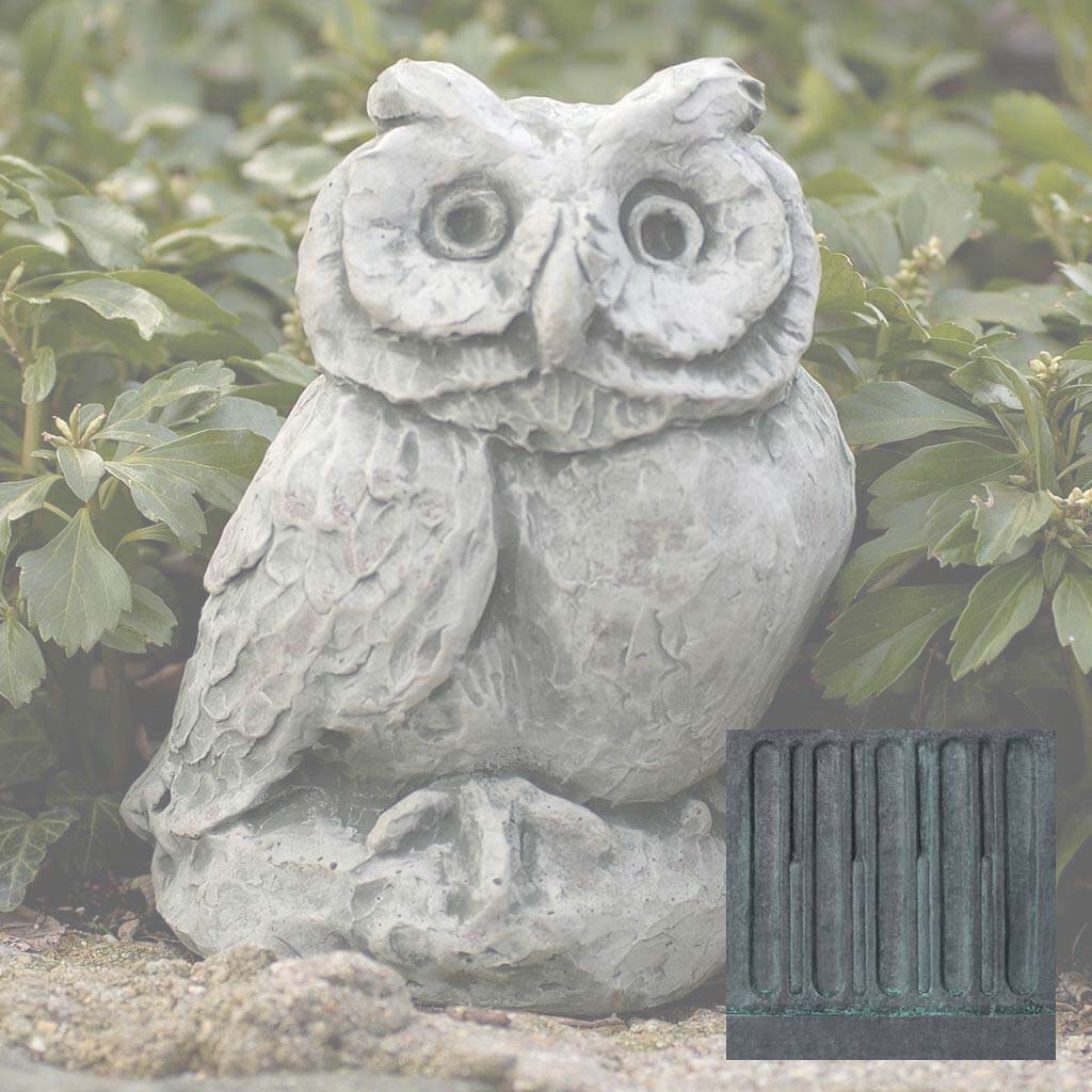Campania Merrie Little Owl Garden Statue - A-285