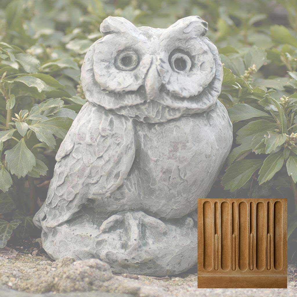 Campania Merrie Little Owl Garden Statue - A-285