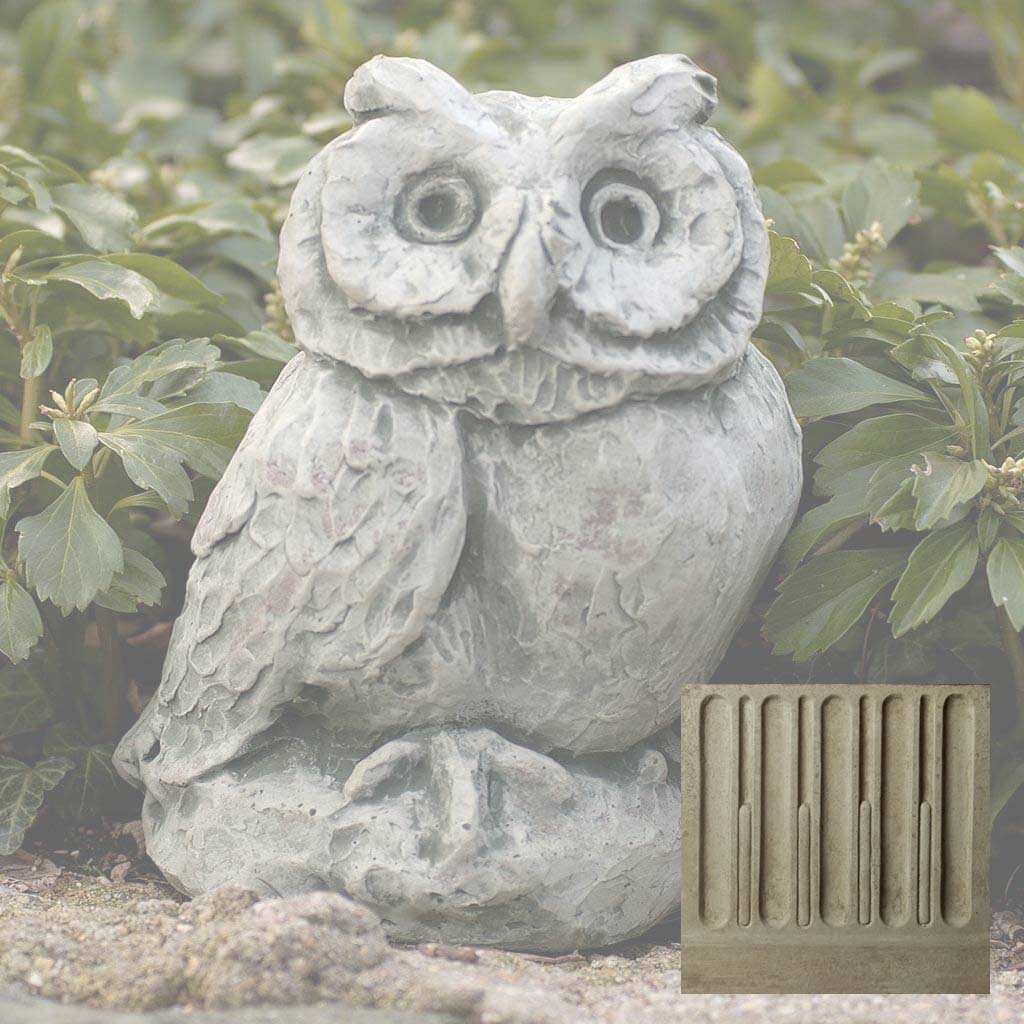 Campania Merrie Little Owl Garden Statue - A-285