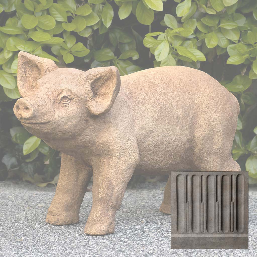 Campania Curly Garden Statue - A-288