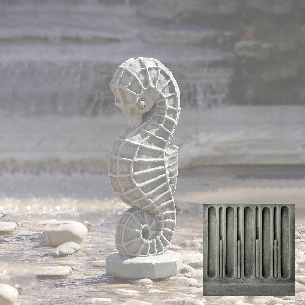 Campania Seahorse Garden Statue - A-300