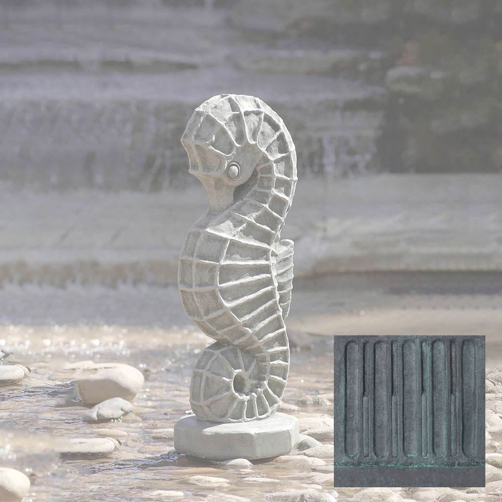 Campania Seahorse Garden Statue - A-300