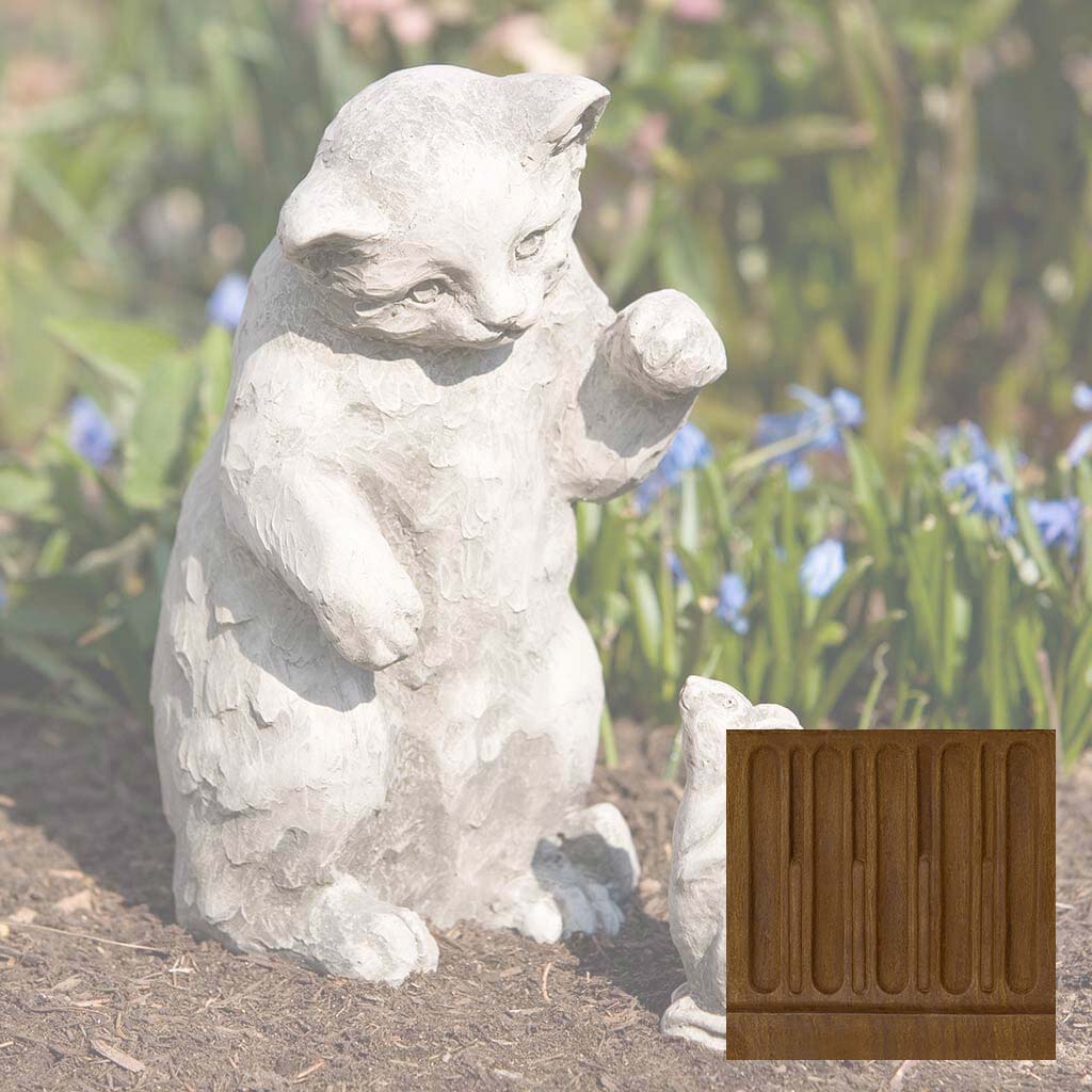 Campania Playful Kitten Garden Statue - A-330
