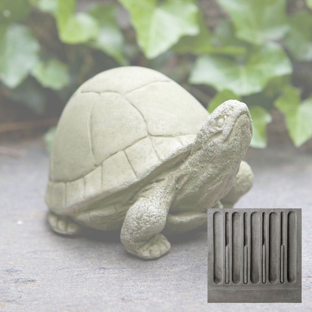 Campania Box Turtle Garden Statue - A-348
