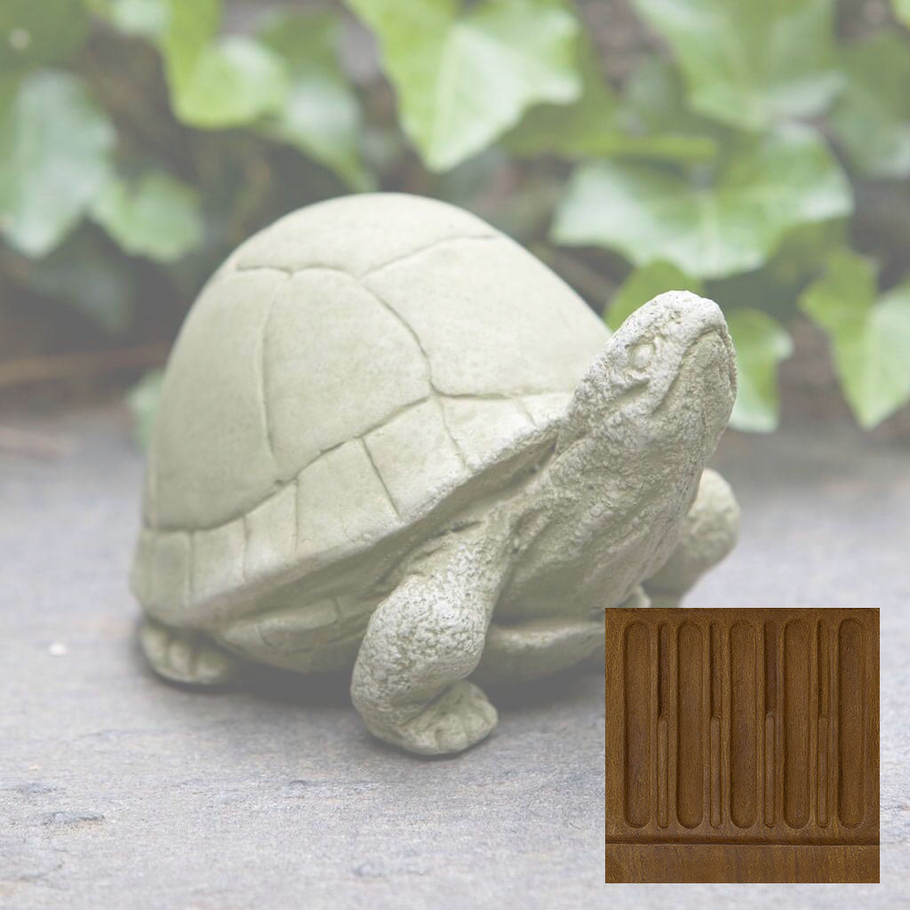 Campania Box Turtle Garden Statue - A-348