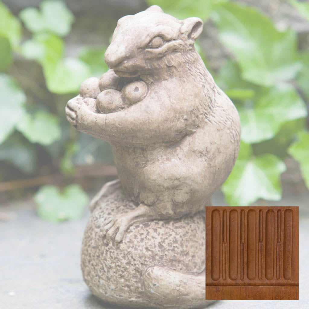 Campania Autumn Chipmunk Garden Statue - A-350