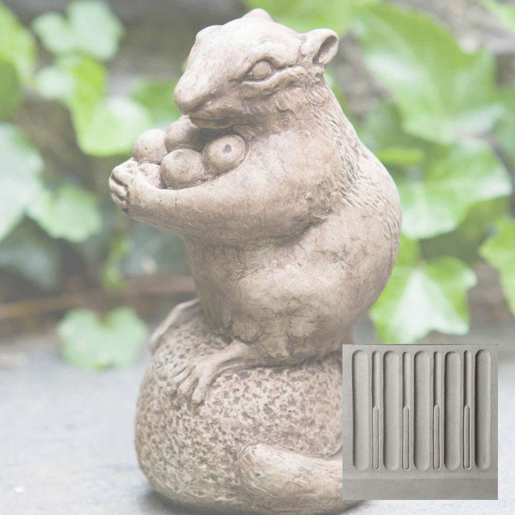 Campania Autumn Chipmunk Garden Statue - A-350
