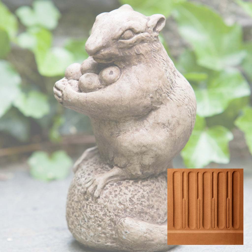 Campania Autumn Chipmunk Garden Statue - A-350