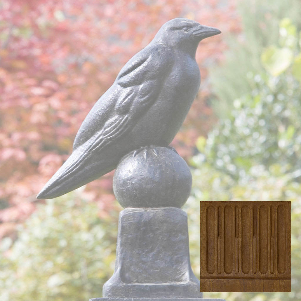 Campania Raven Garden Statue - A-360