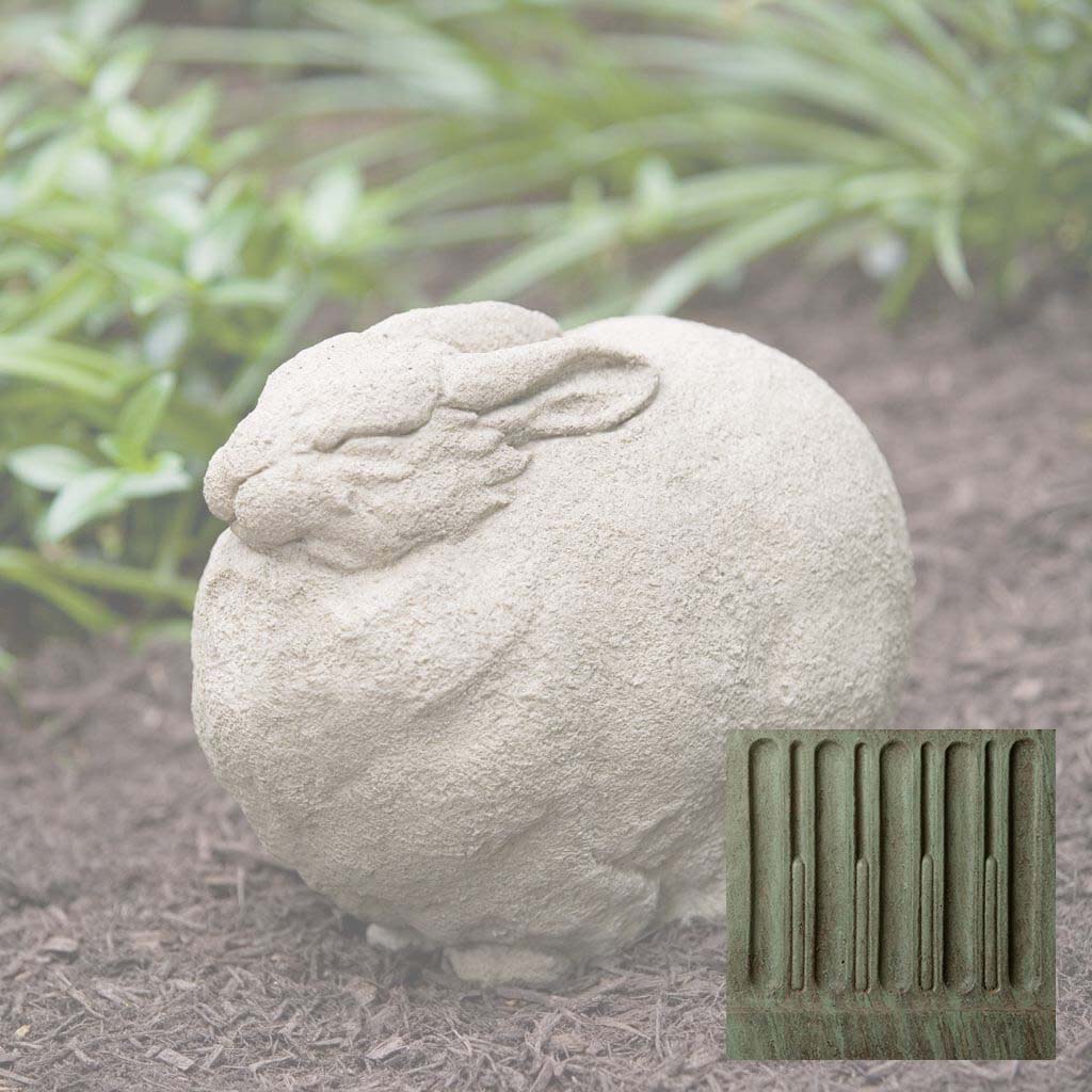 Campania Fat Rabbit Garden Statue - A-364