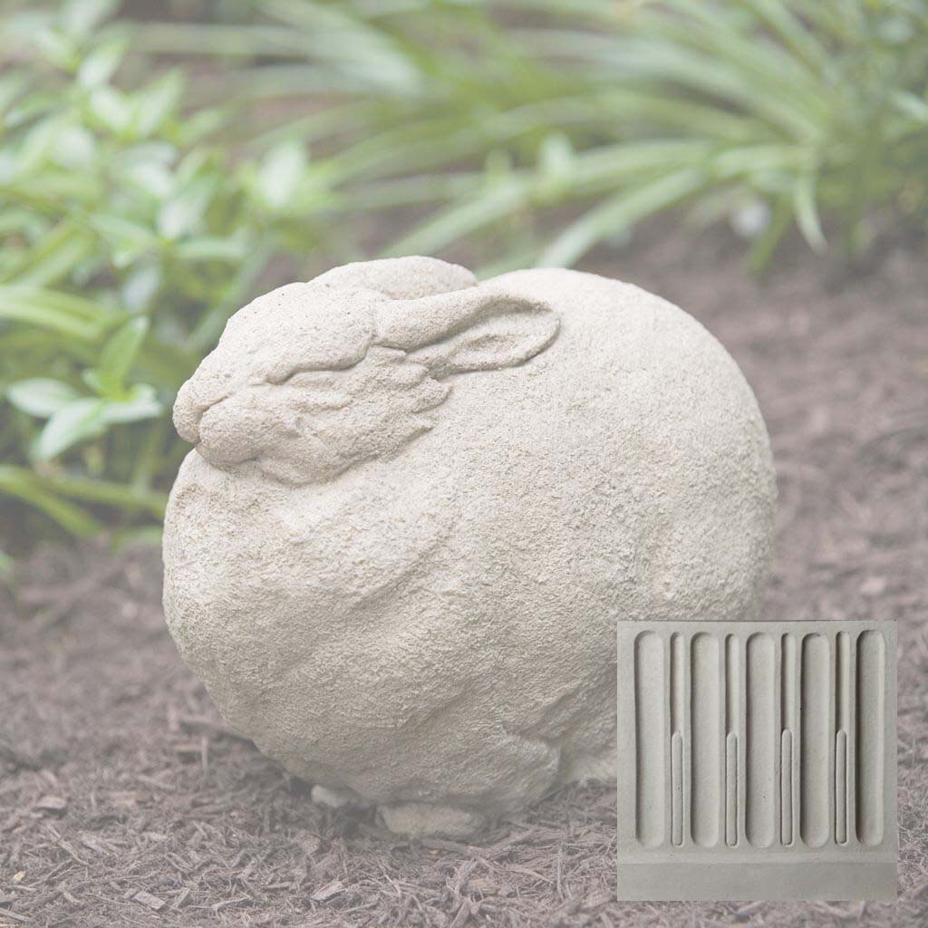 Campania Fat Rabbit Garden Statue - A-364