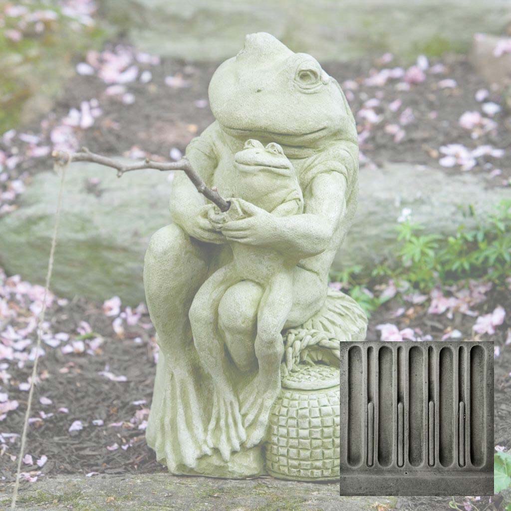 Campania Gone Fishin' Garden Statue - A-368