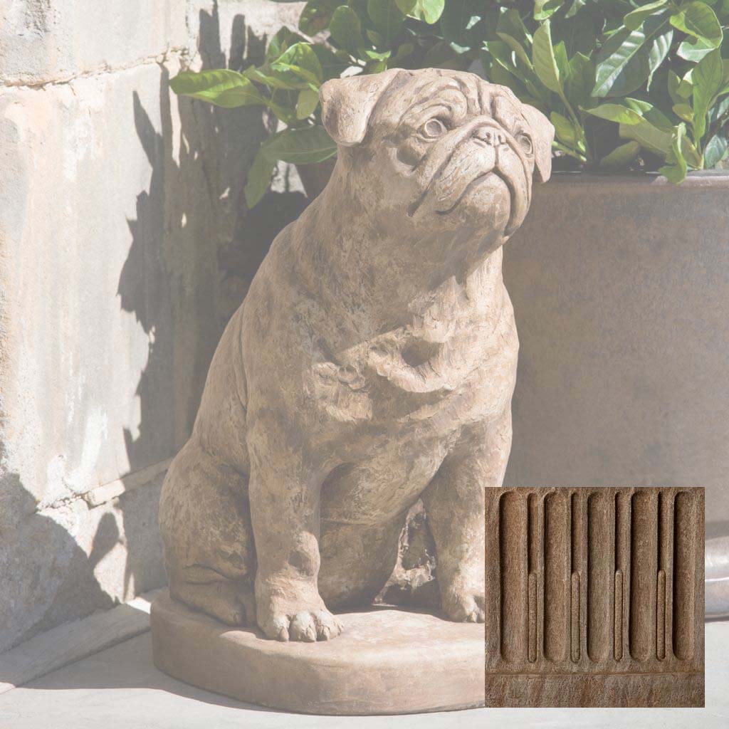 Campania Mugsy Garden Statue - A-374