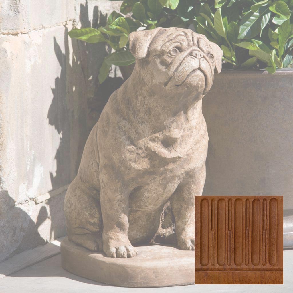 Campania Mugsy Garden Statue - A-374