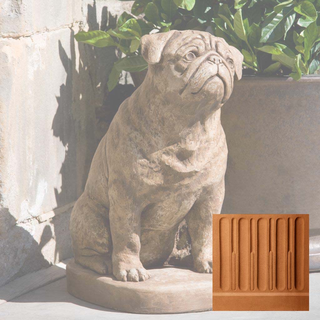 Campania Mugsy Garden Statue - A-374