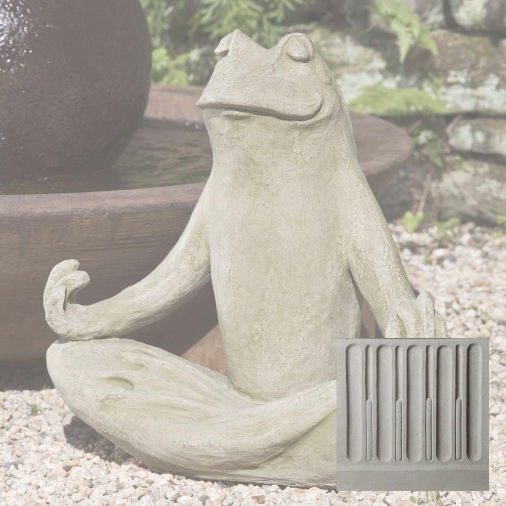 Campania Totally Zen Frog Garden Statue - A-393