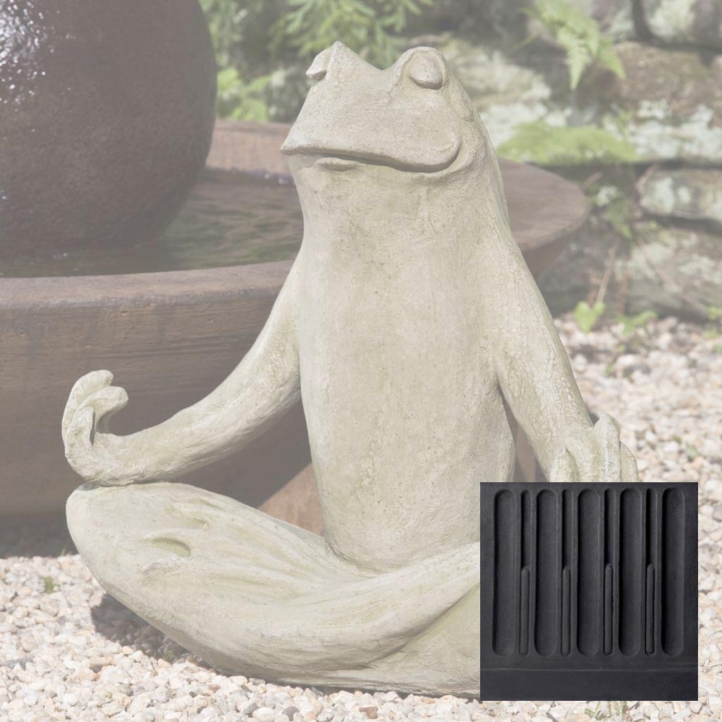 Campania Totally Zen Frog Garden Statue - A-393