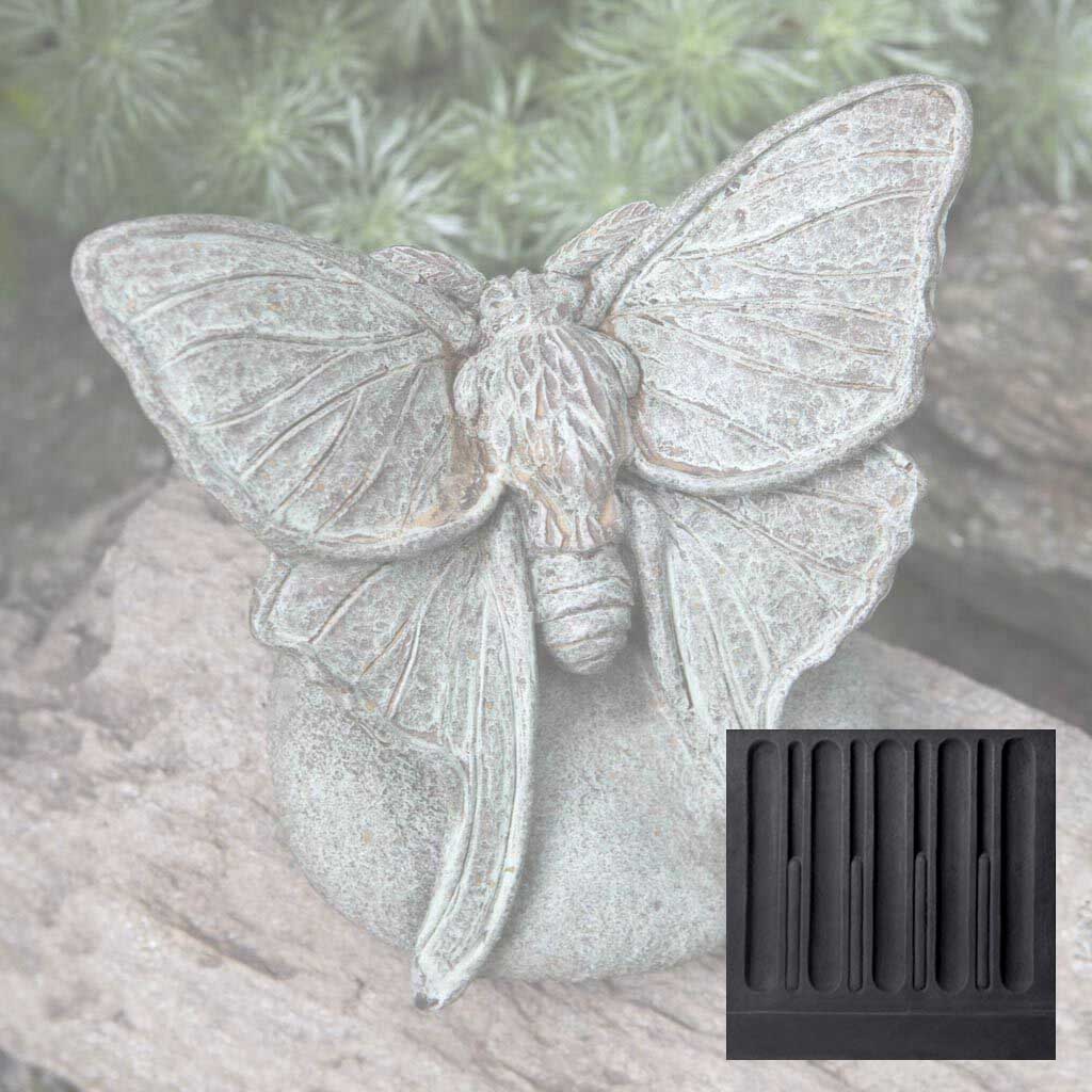 Campania Lunar Moth Garden Statue - A-395