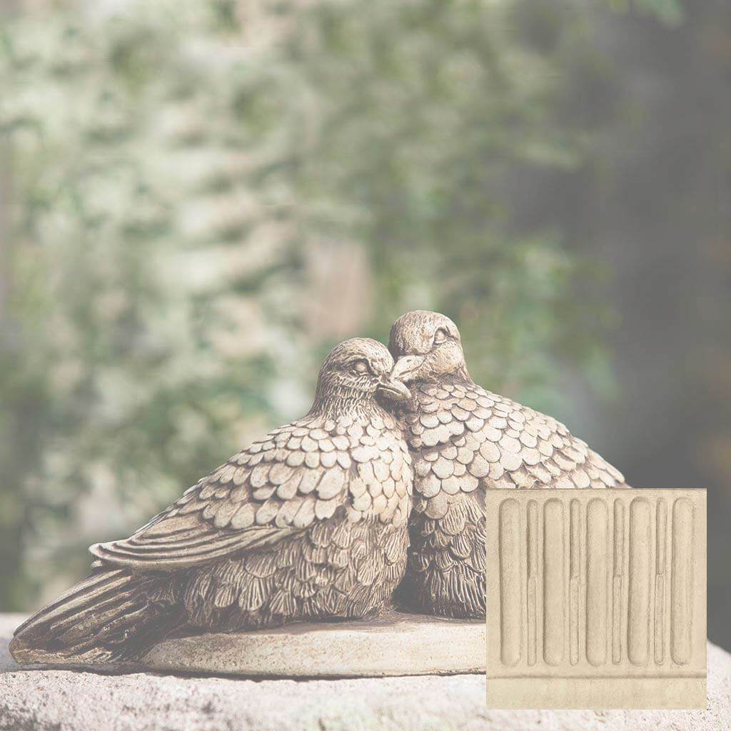 Campania Lovebirds Garden Statue - A-404