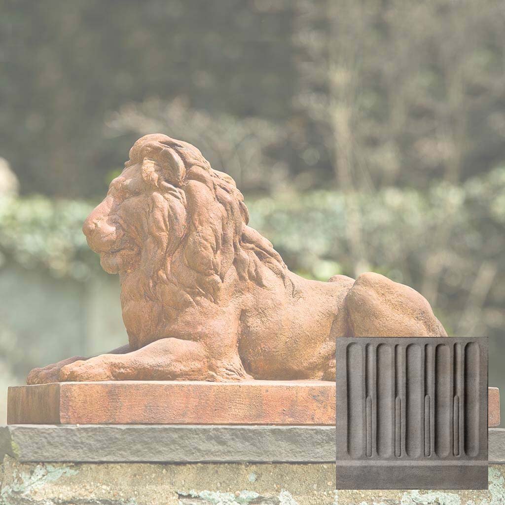 Campania Classic Lion Garden Statue - A-405